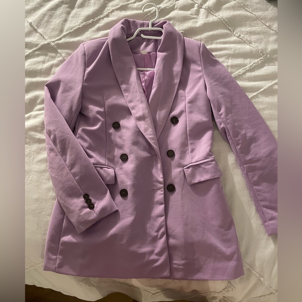 Shein Lilac Blazer